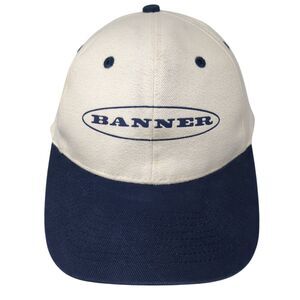 Banner Slideback Hat Multicolor One Size Adjustable Embroidered Four Seasons